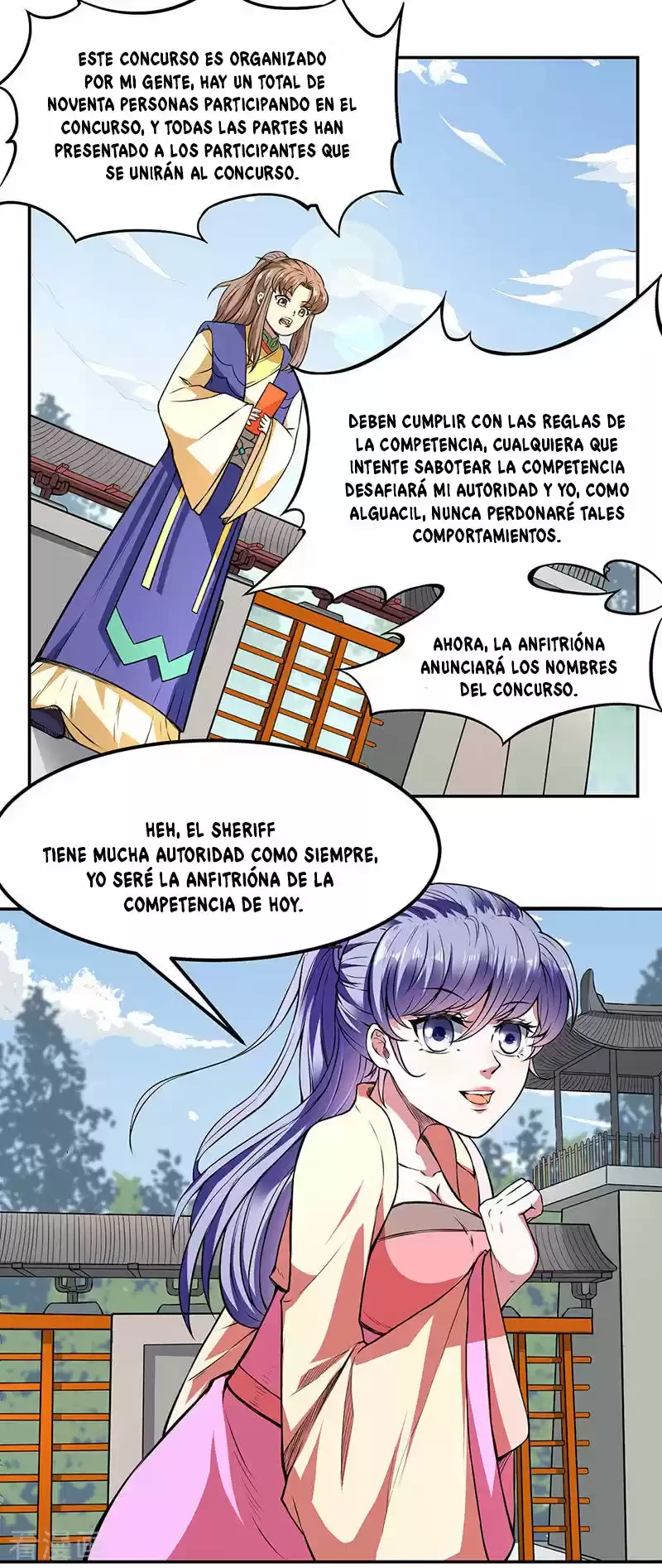 Reinado de las artes marciales capítulo 179, página 10