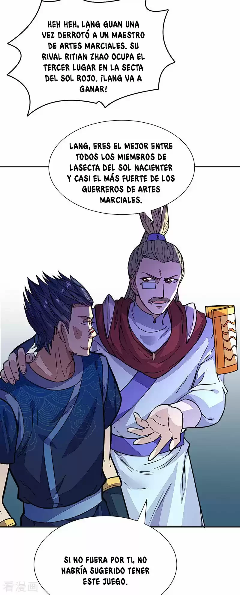 Reinado de las artes marciales capítulo 182, página 14