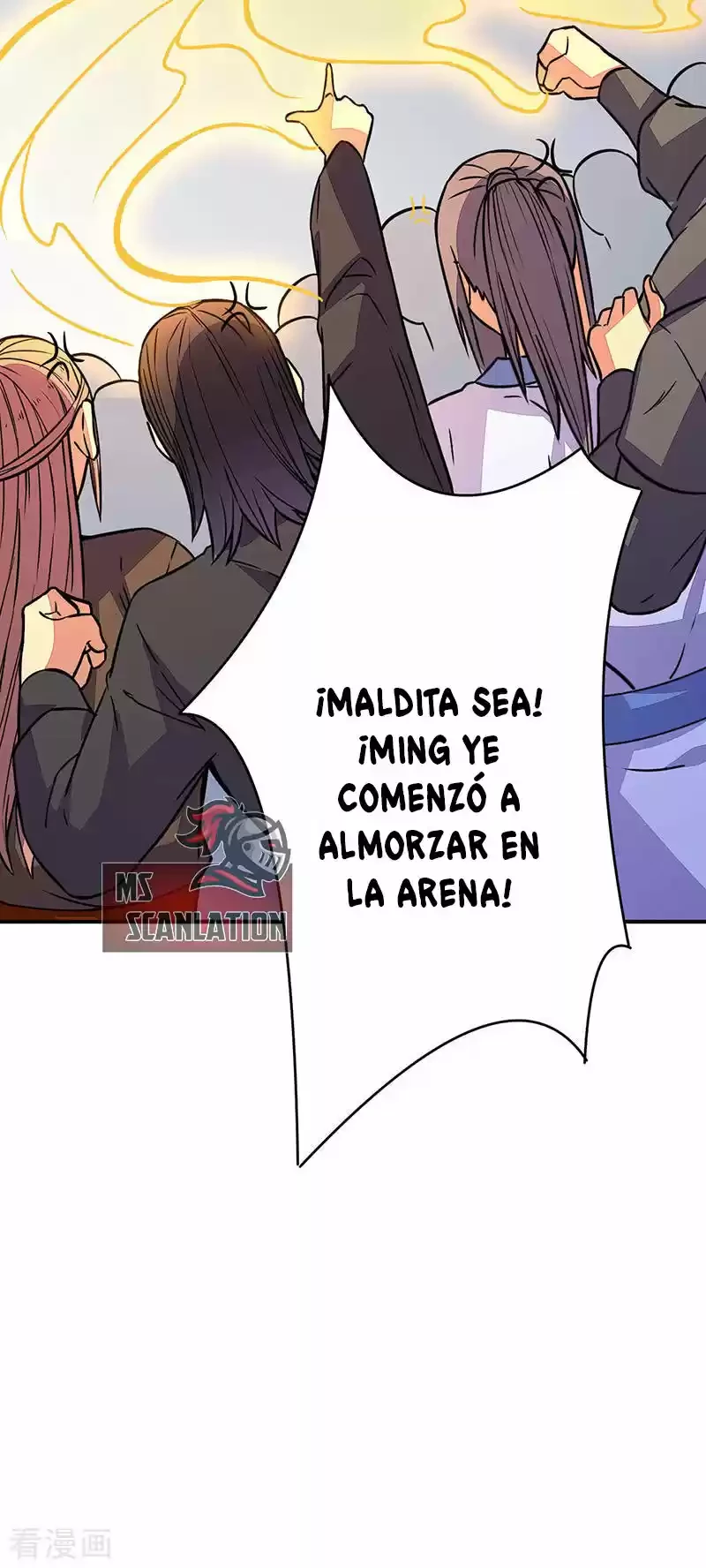 Reinado de las artes marciales capítulo 182, página 37