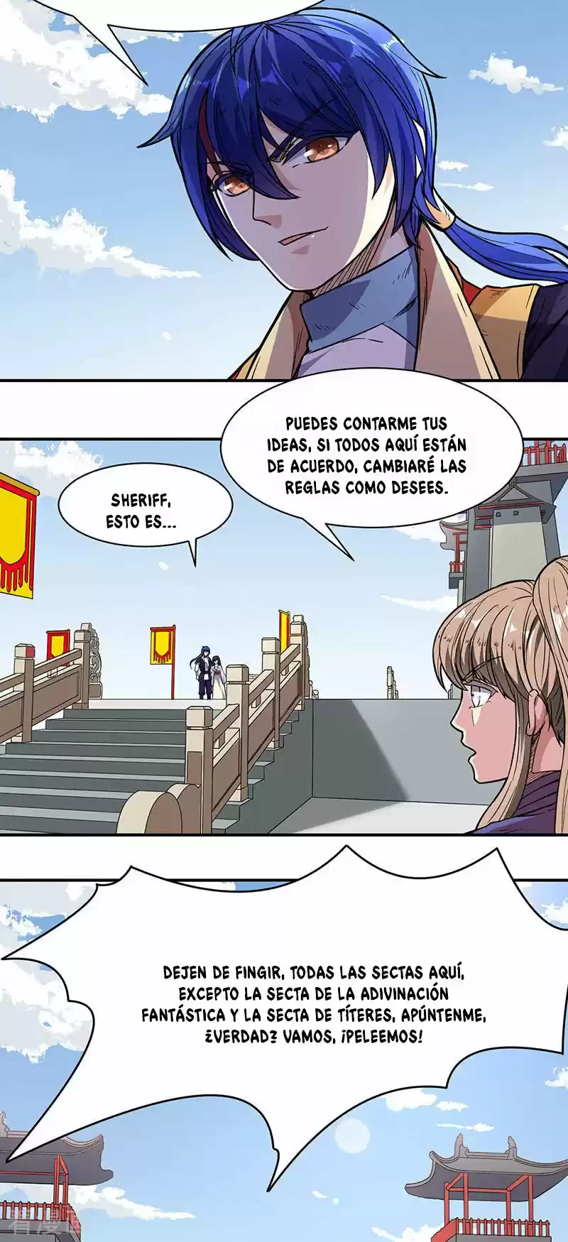 Reinado de las artes marciales capítulo 183, página 27