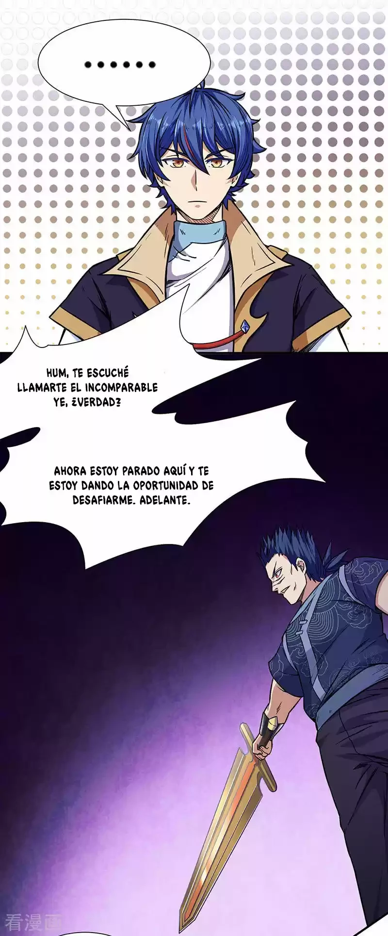 Reinado de las artes marciales capítulo 186, página 8