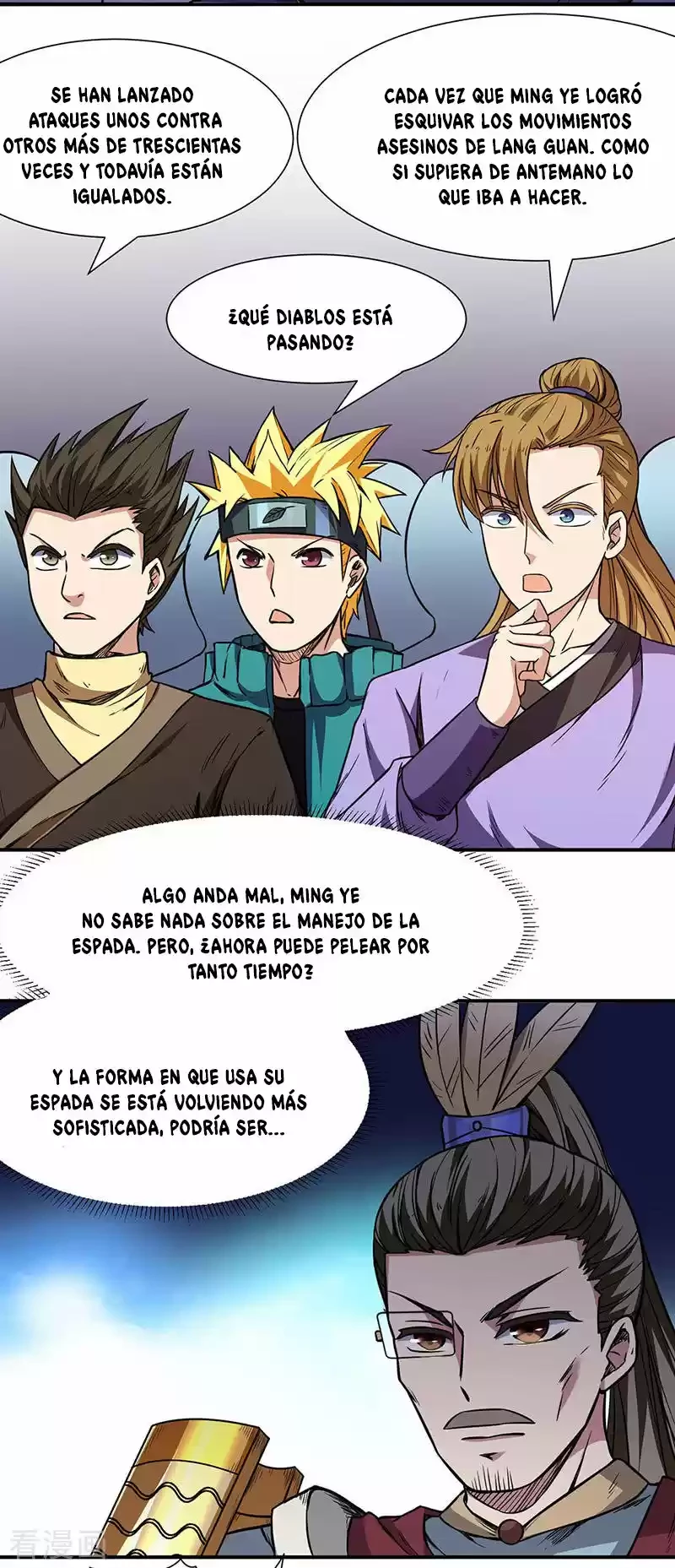Reinado de las artes marciales capítulo 186, página 29