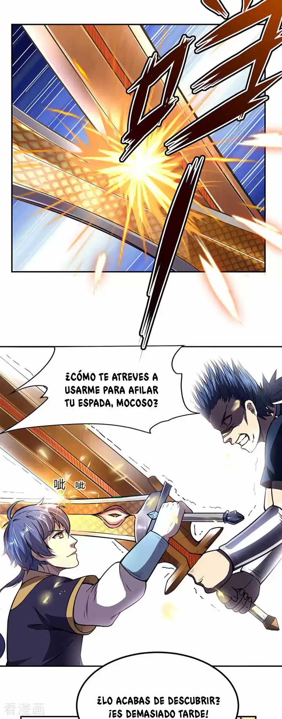 Reinado de las artes marciales capítulo 187, página 5