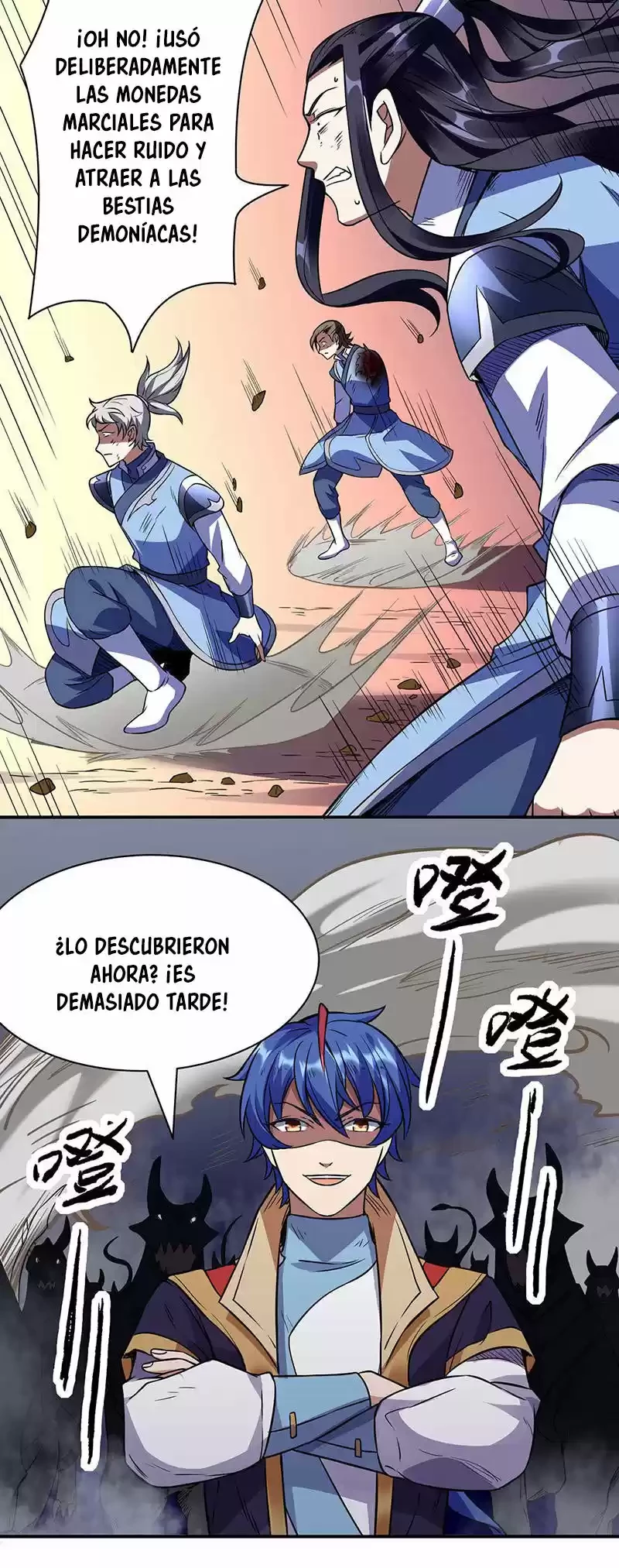 Reinado de las artes marciales capítulo 195, página 27