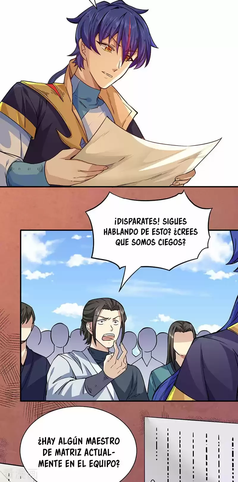 Reinado de las artes marciales capítulo 212, página 32