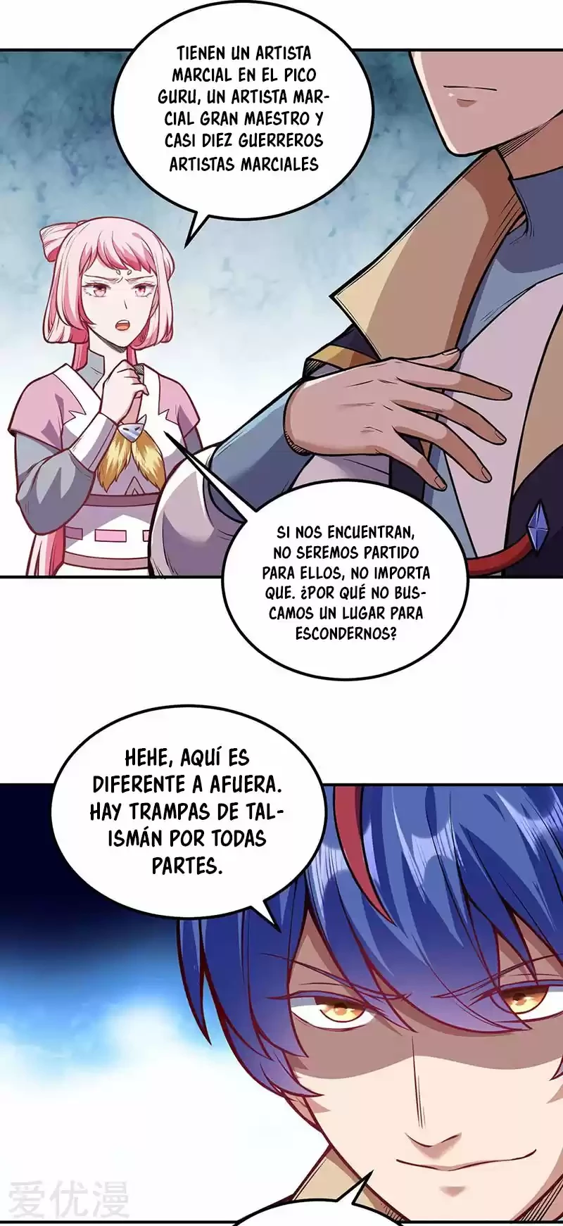 Reinado de las artes marciales capítulo 216, página 9