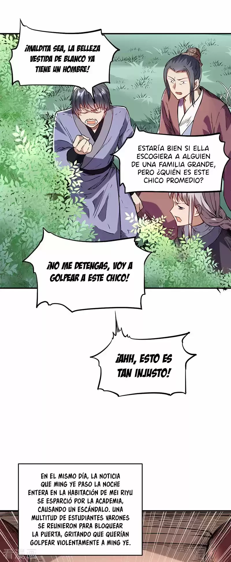 Reinado de las artes marciales capítulo 224, página 24