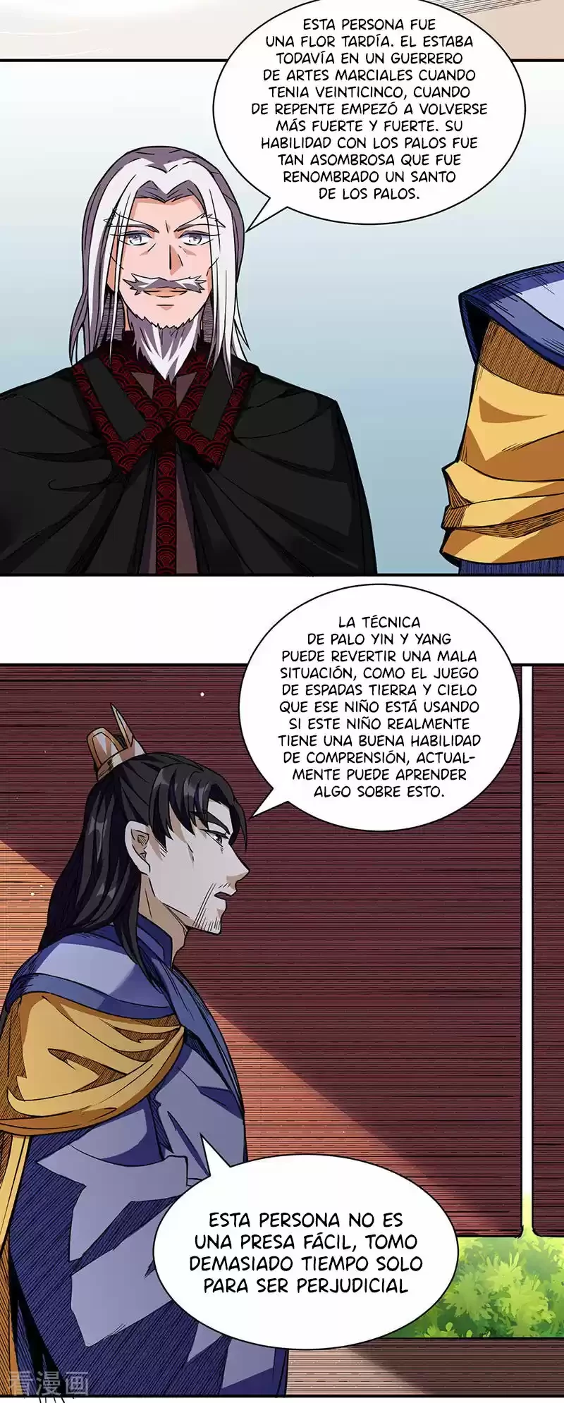 Reinado de las artes marciales capítulo 228, página 35