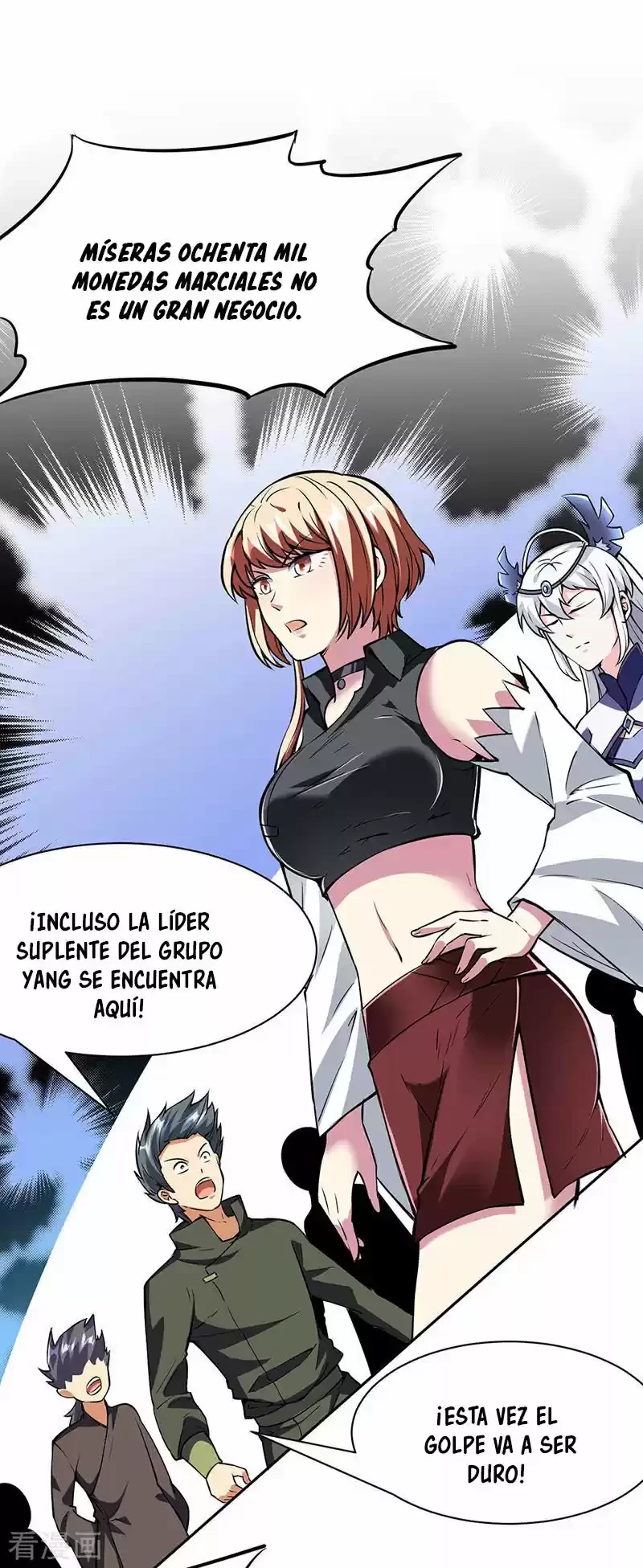 Reinado de las artes marciales capítulo 233, página 18