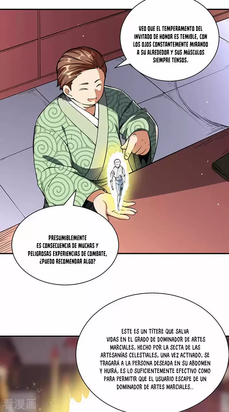 Reinado de las artes marciales capítulo 240, página 12