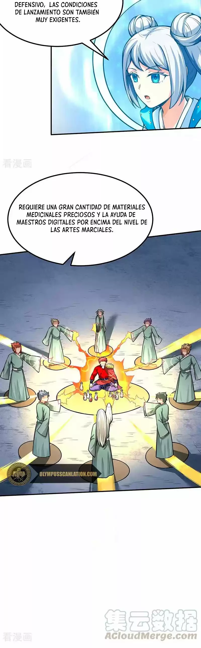 Reinado de las artes marciales capítulo 253, página 19