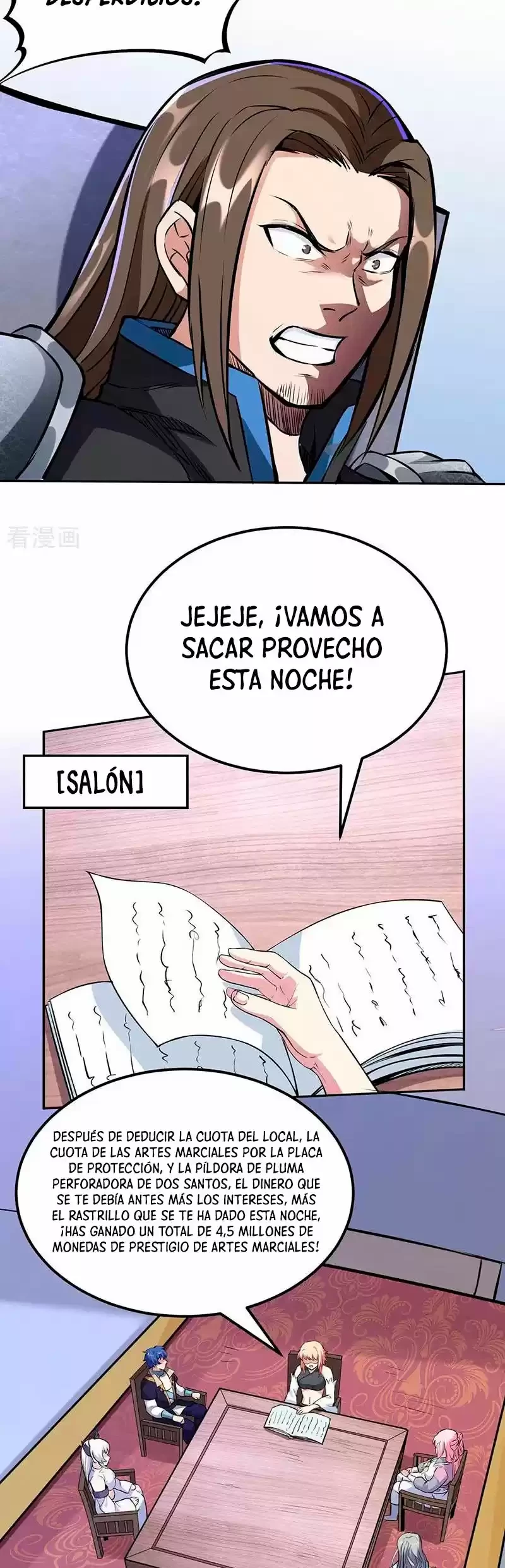 Reinado de las artes marciales capítulo 254, página 21