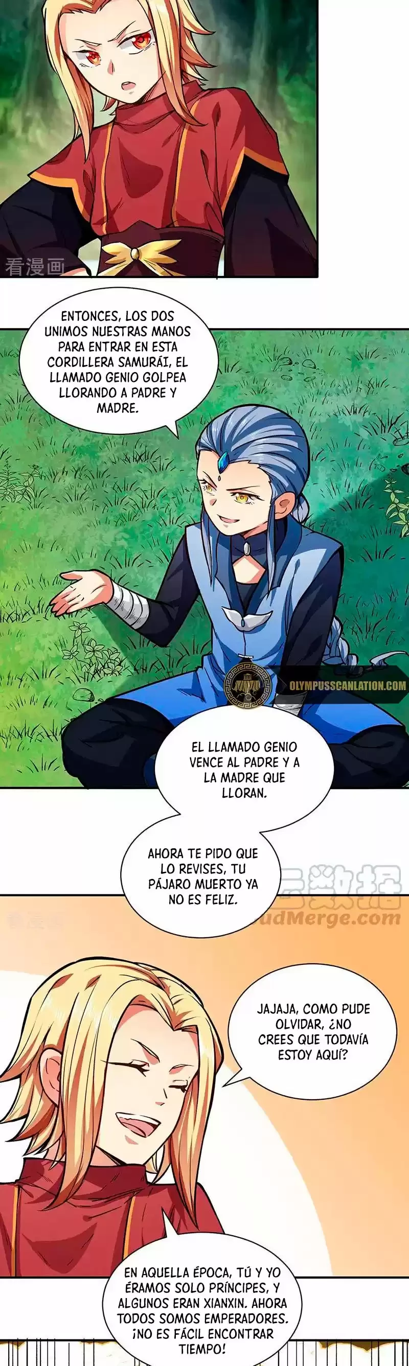 Reinado de las artes marciales capítulo 255, página 8