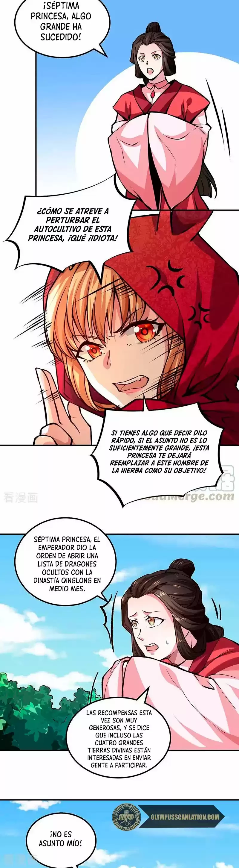 Reinado de las artes marciales capítulo 258, página 14