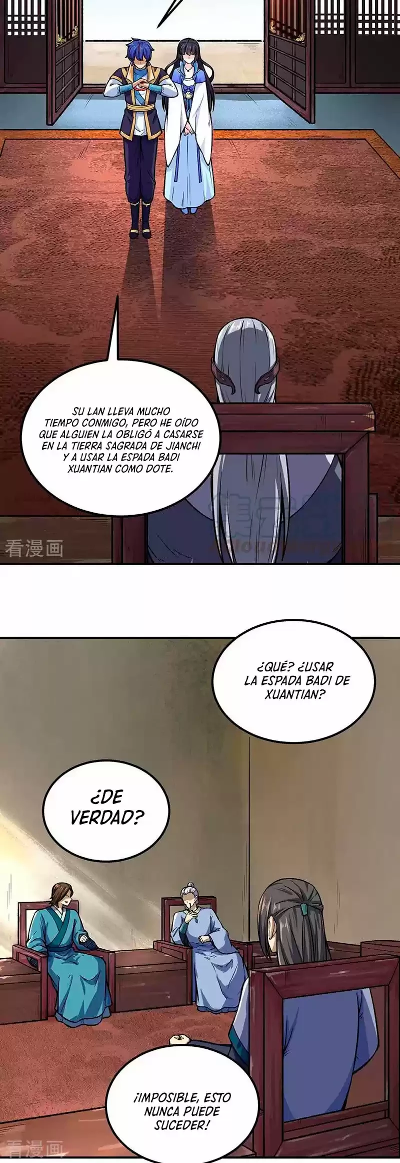 Reinado de las artes marciales capítulo 262, página 11