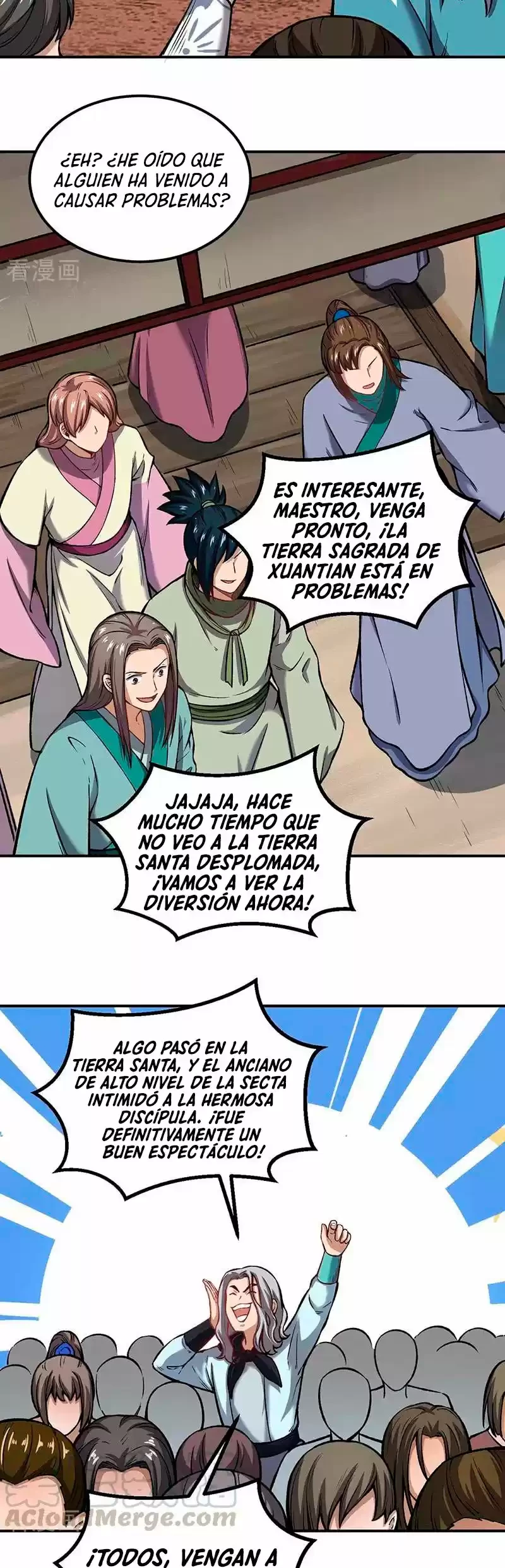 Reinado de las artes marciales capítulo 262, página 14
