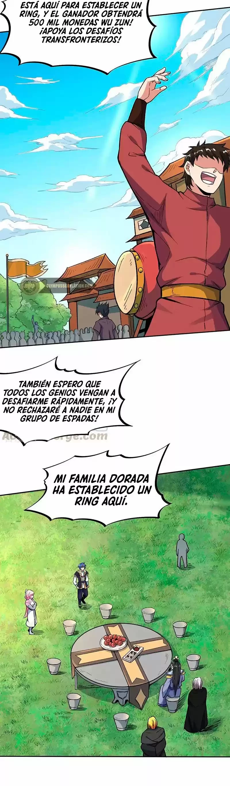 Reinado de las artes marciales capítulo 264, página 7