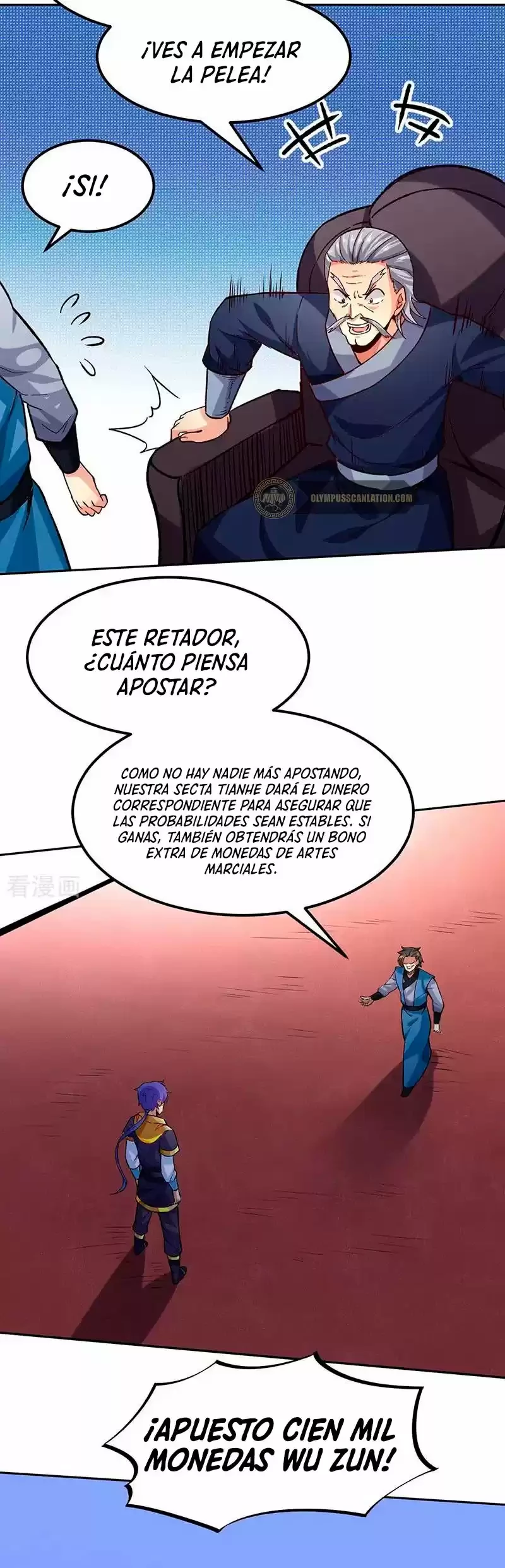 Reinado de las artes marciales capítulo 265, página 10