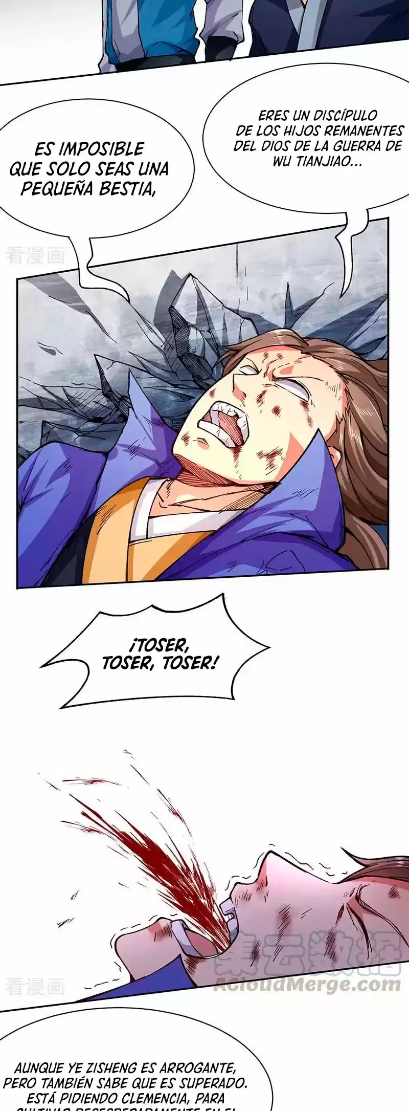 Reinado de las artes marciales capítulo 266, página 3