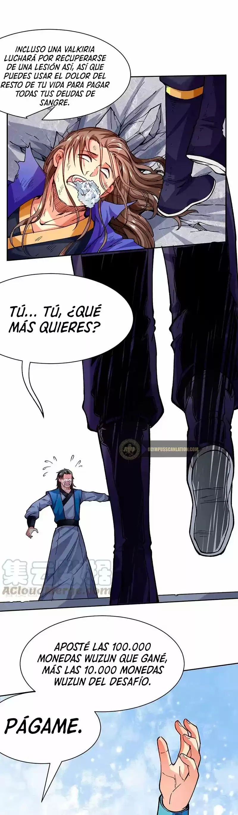 Reinado de las artes marciales capítulo 266, página 7