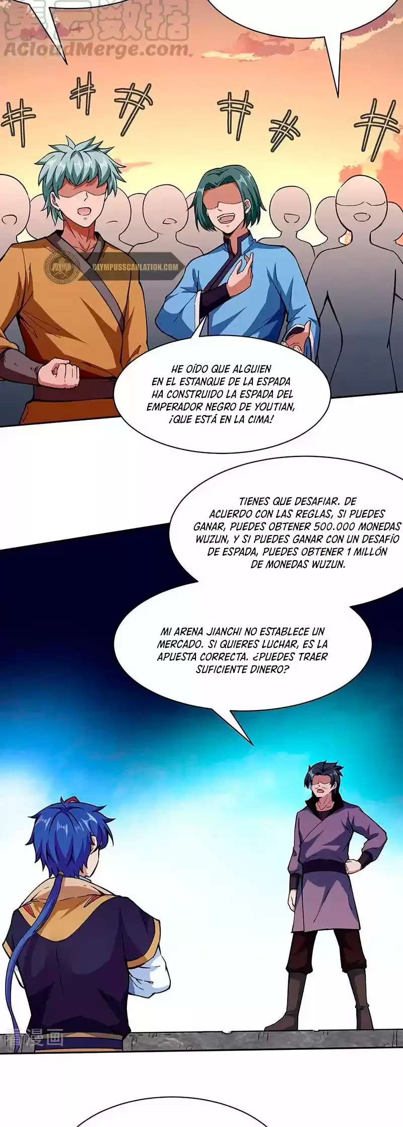 Reinado de las artes marciales capítulo 267, página 4