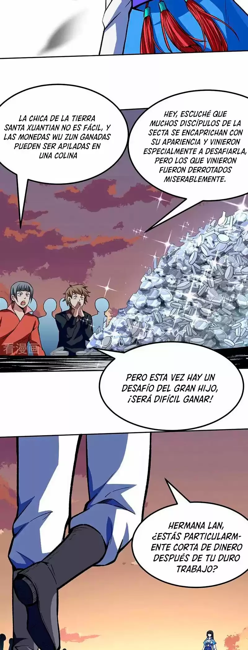 Reinado de las artes marciales capítulo 268, página 3