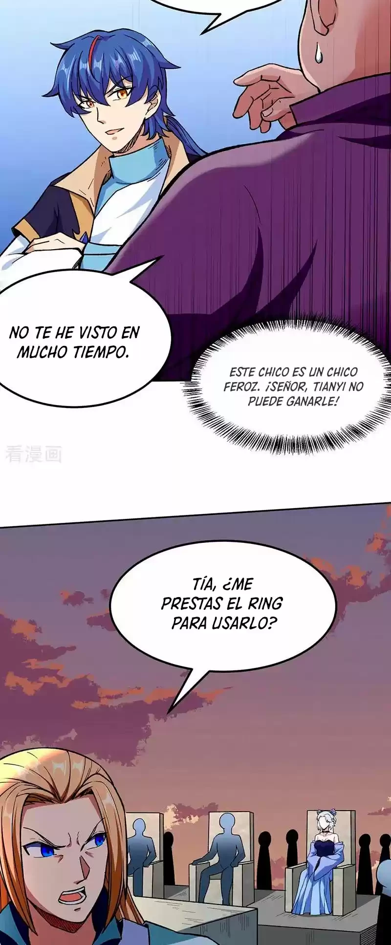Reinado de las artes marciales capítulo 268, página 8