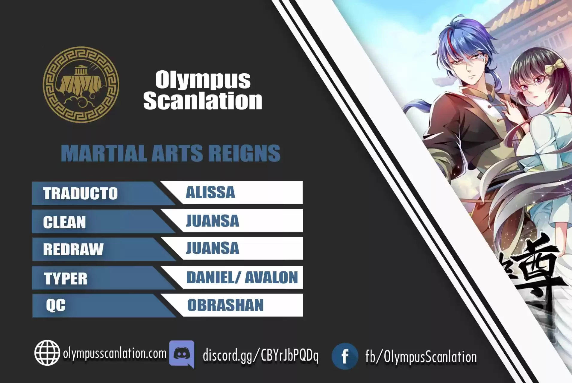 Reinado de las artes marciales capítulo 270, página 1