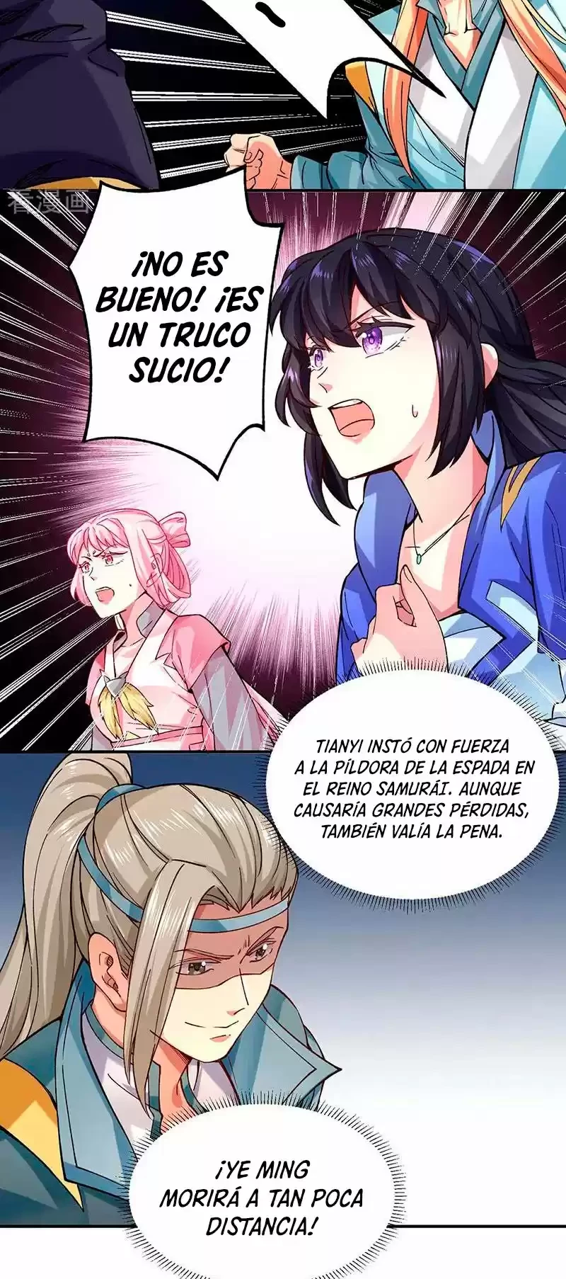 Reinado de las artes marciales capítulo 270, página 7
