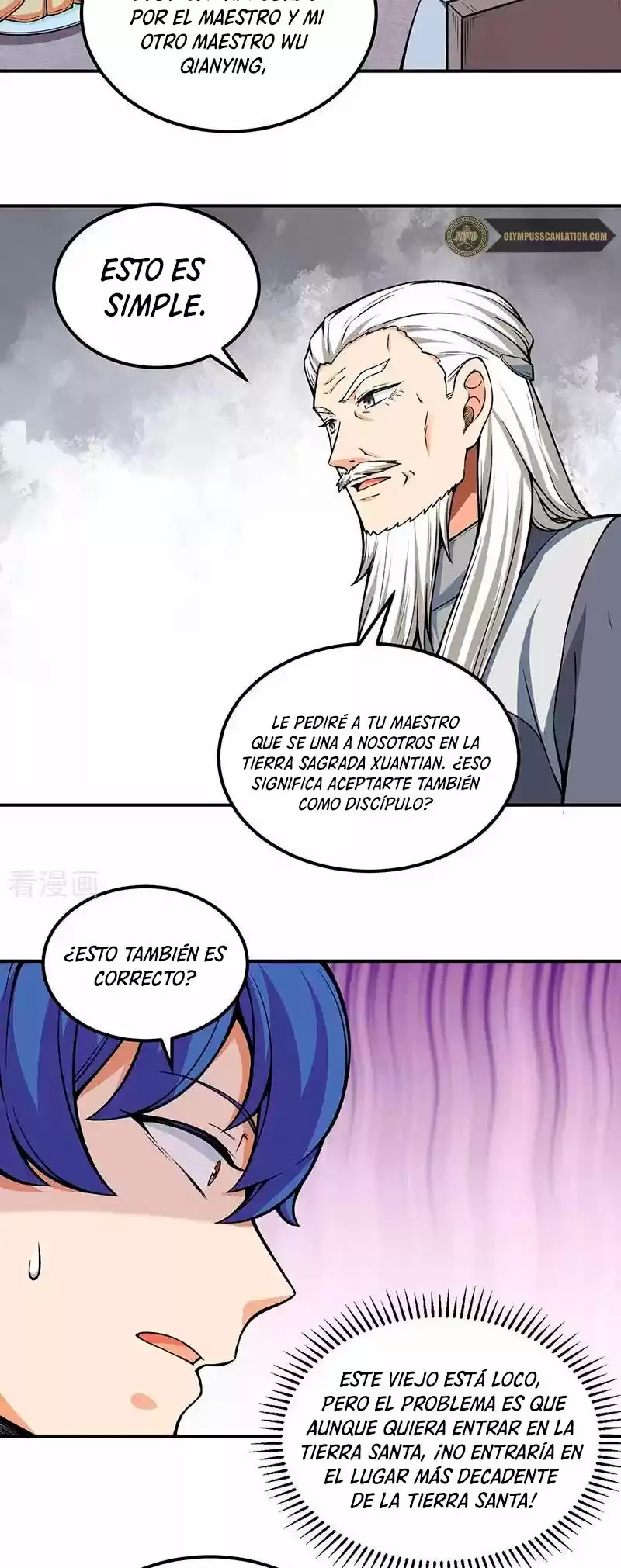 Reinado de las artes marciales capítulo 272, página 3