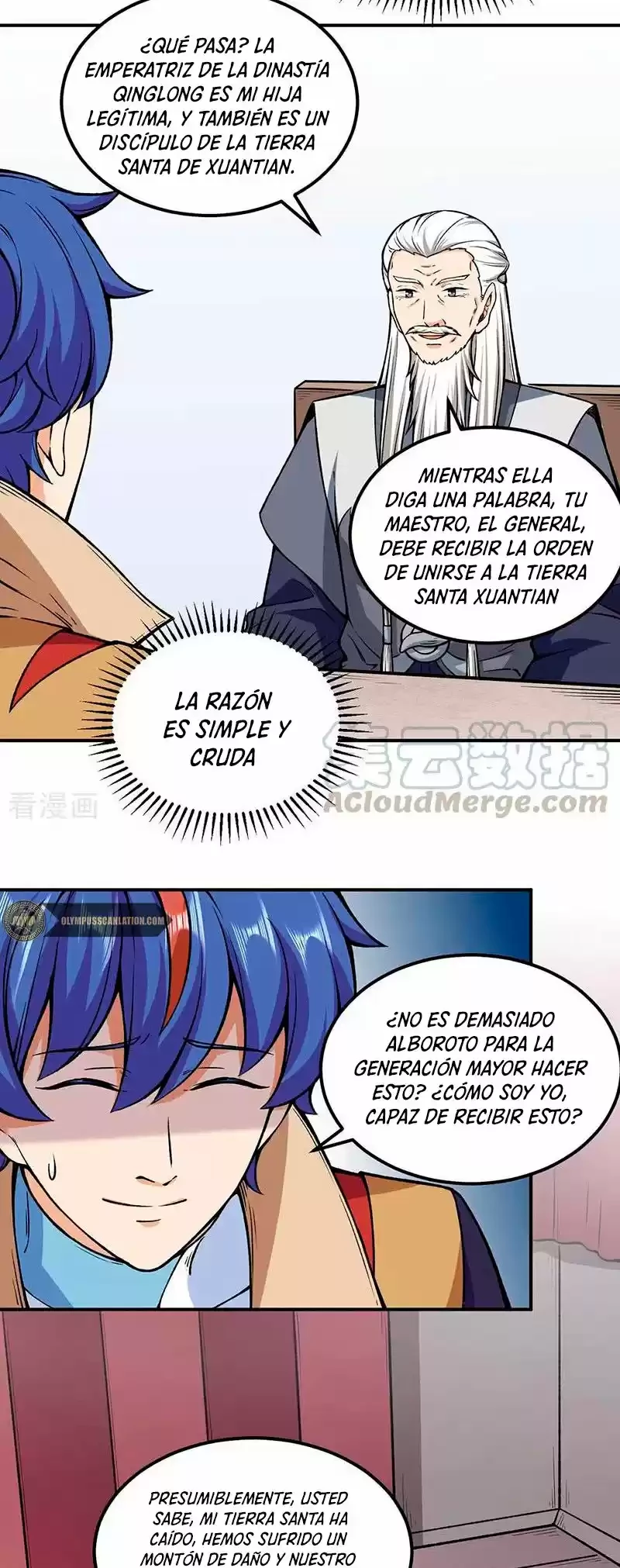 Reinado de las artes marciales capítulo 272, página 4