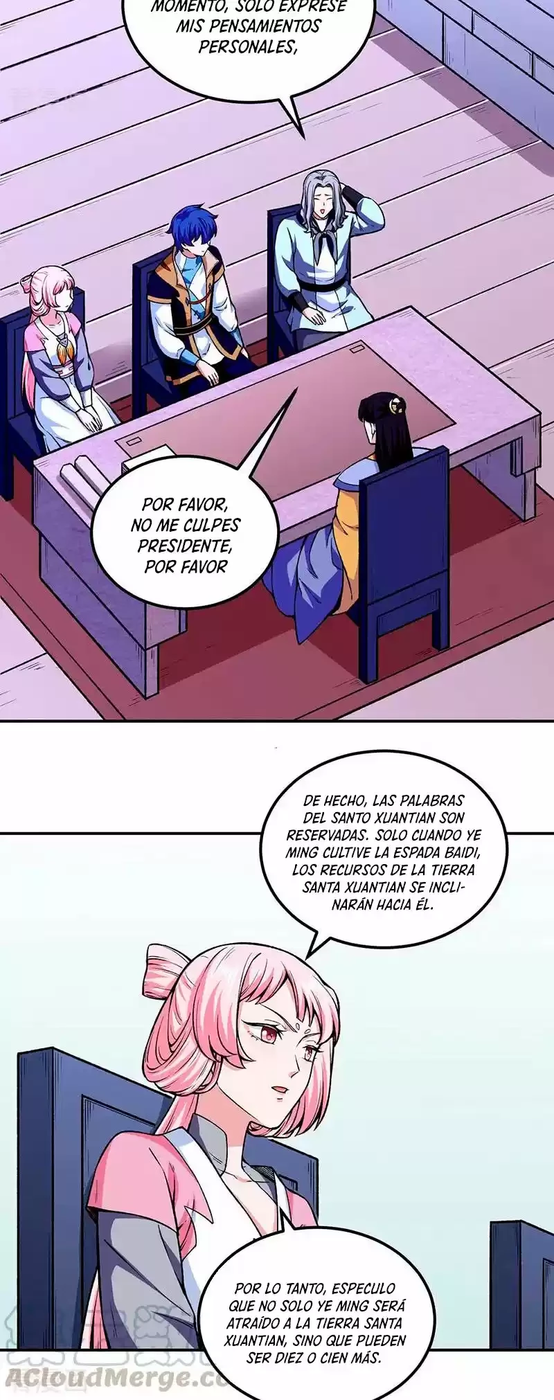 Reinado de las artes marciales capítulo 272, página 9