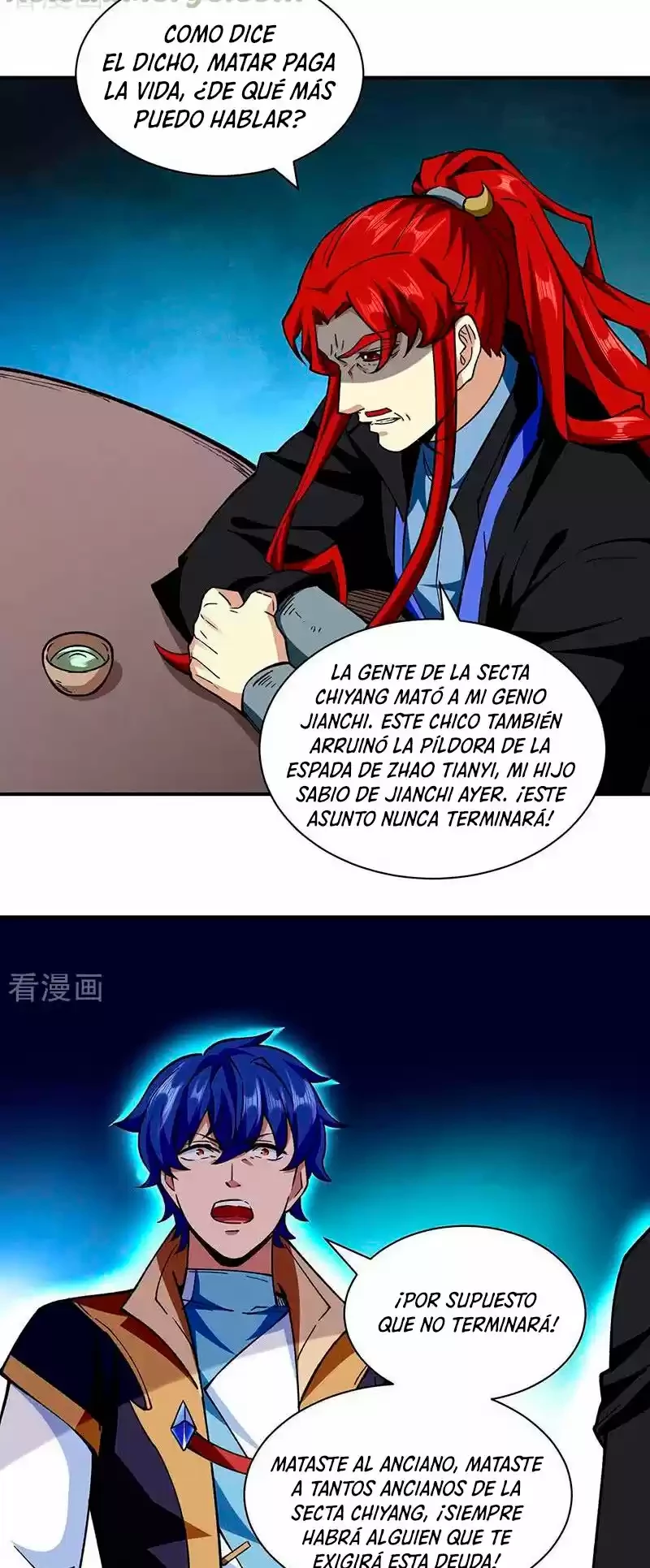 Reinado de las artes marciales capítulo 273, página 10