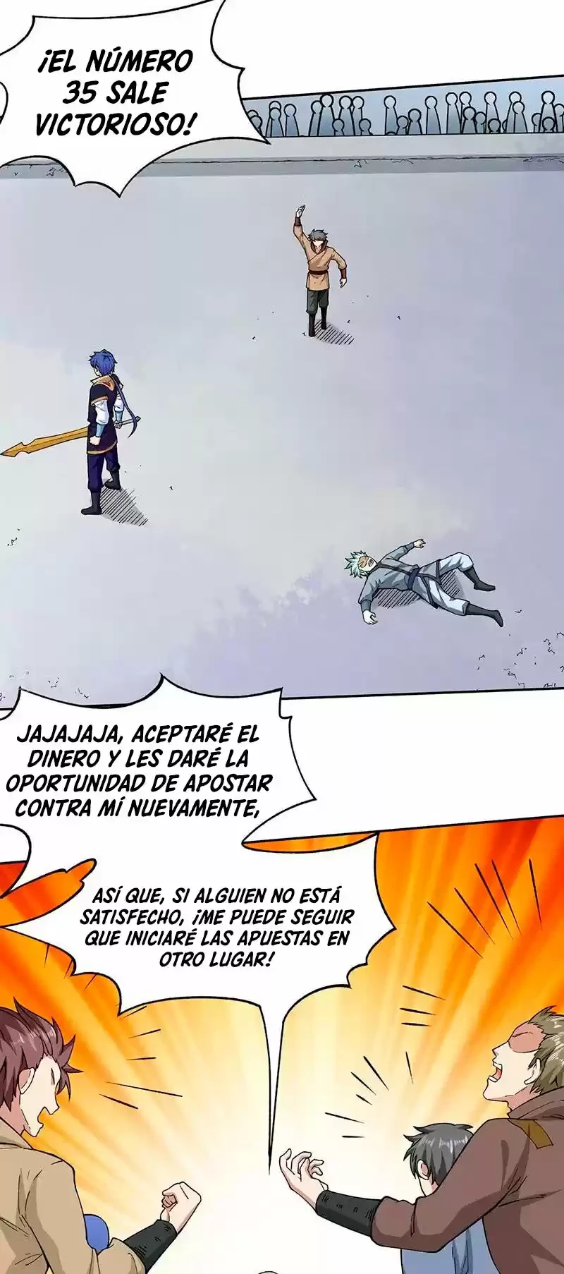 Reinado de las artes marciales capítulo 276, página 19