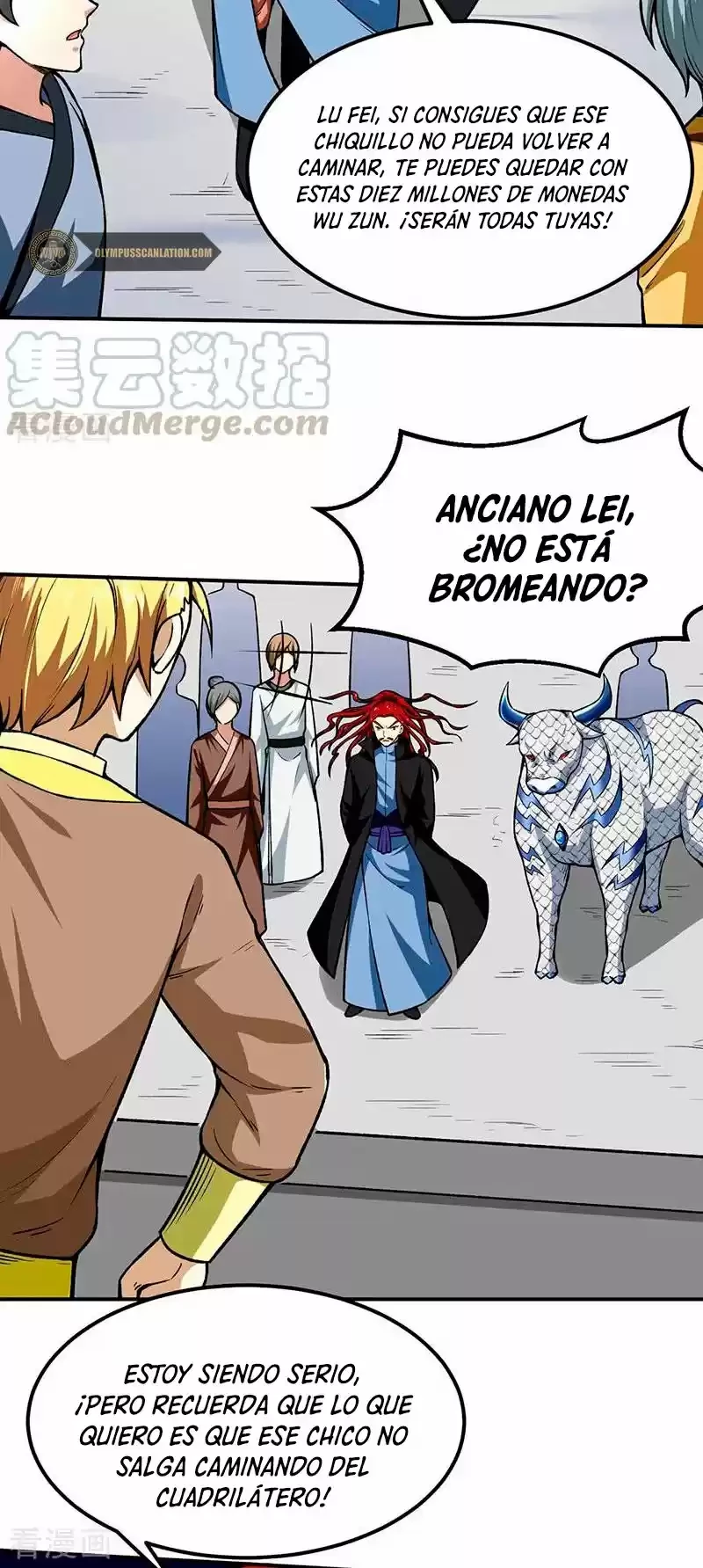 Reinado de las artes marciales capítulo 277, página 7