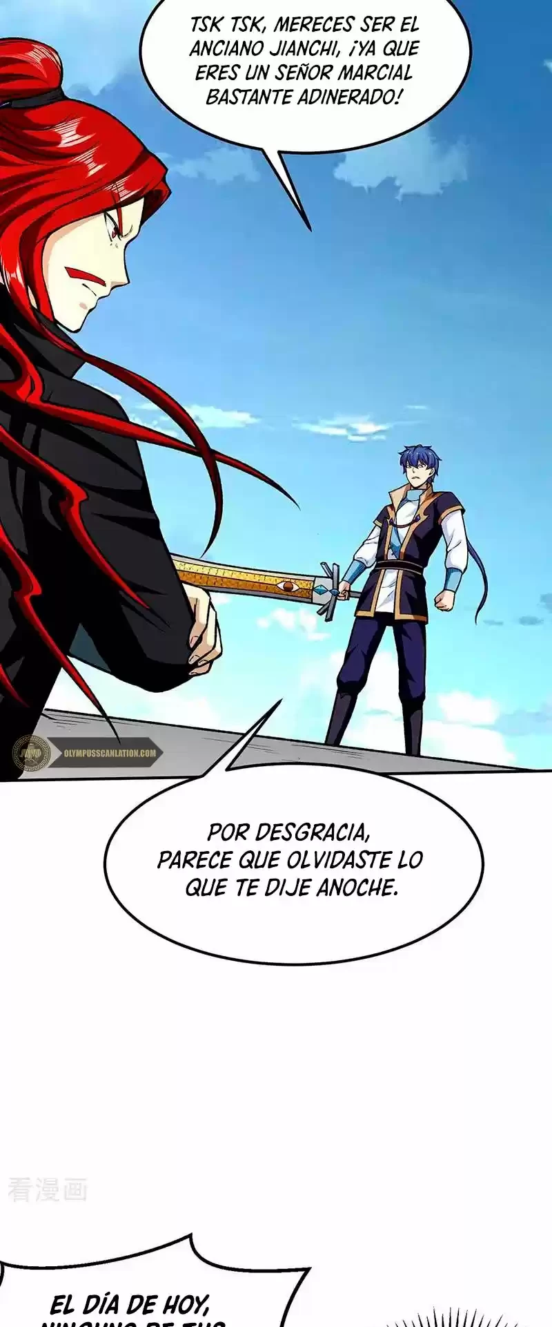 Reinado de las artes marciales capítulo 277, página 9