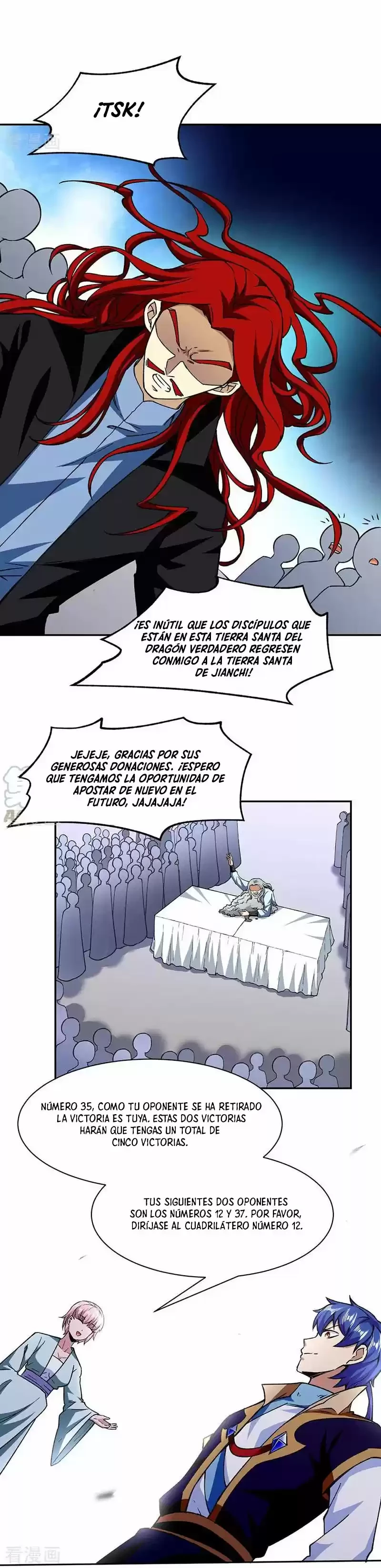 Reinado de las artes marciales capítulo 279, página 5