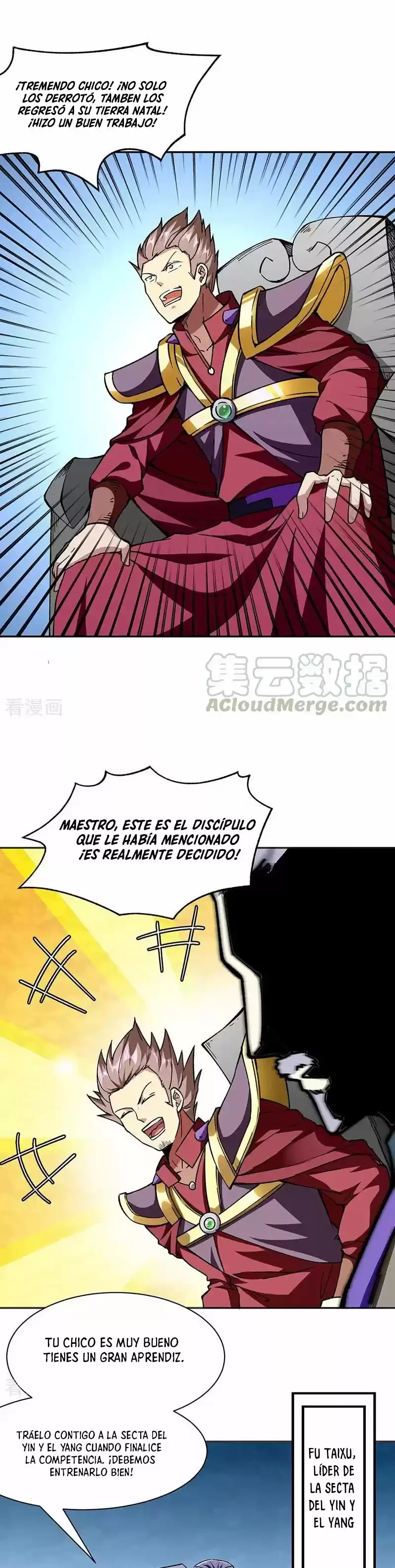 Reinado de las artes marciales capítulo 279, página 6