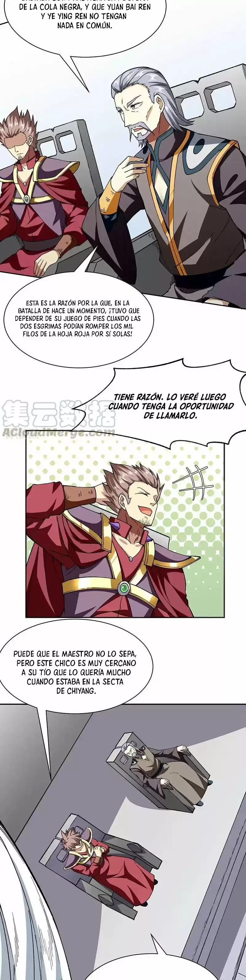 Reinado de las artes marciales capítulo 279, página 8