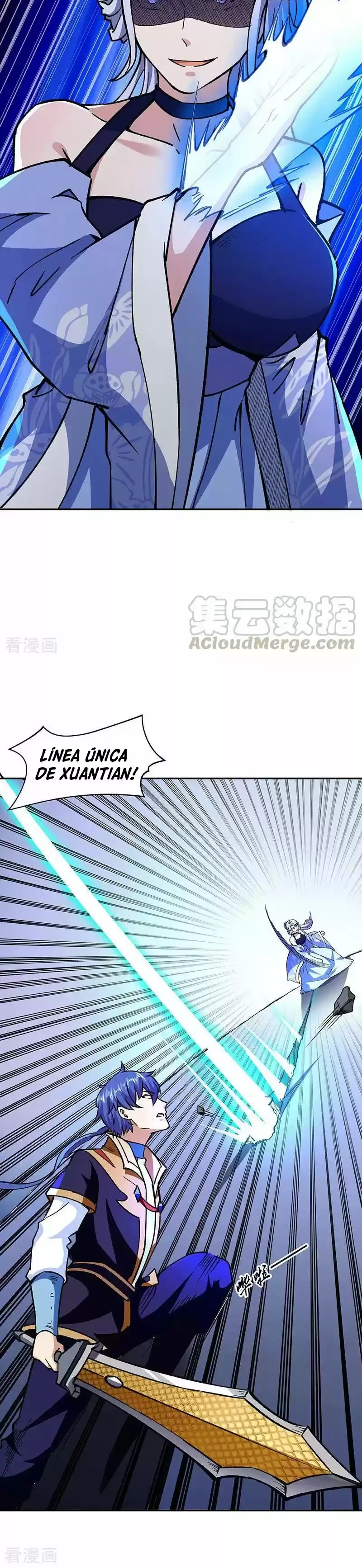 Reinado de las artes marciales capítulo 282, página 9