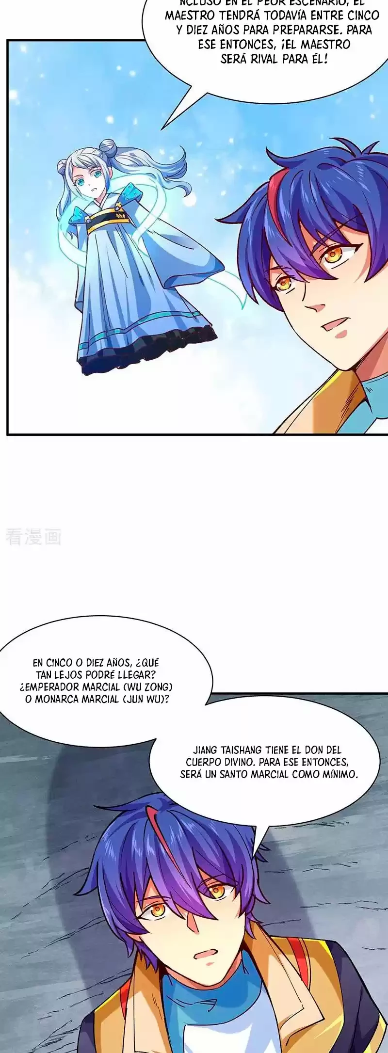 Reinado de las artes marciales capítulo 283, página 21