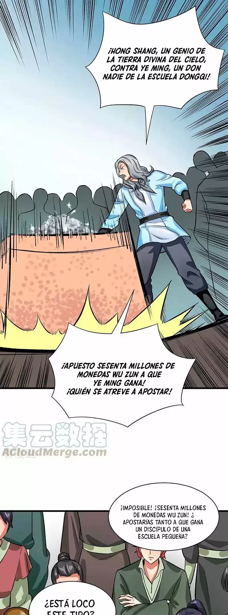 Reinado de las artes marciales capítulo 284, página 8