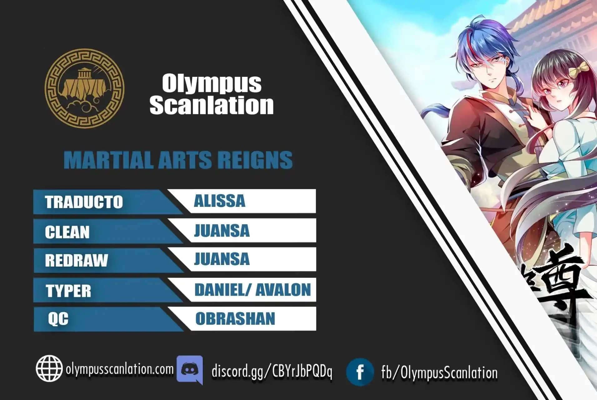 Reinado de las artes marciales capítulo 287, página 1