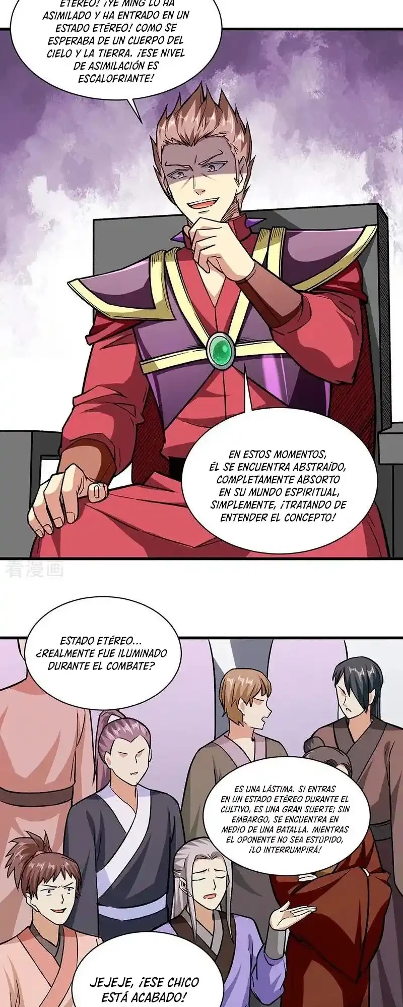 Reinado de las artes marciales capítulo 287, página 5