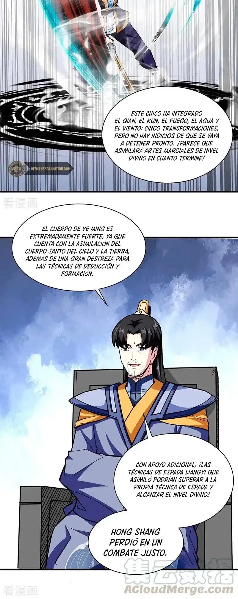 Reinado de las artes marciales capítulo 287, página 20