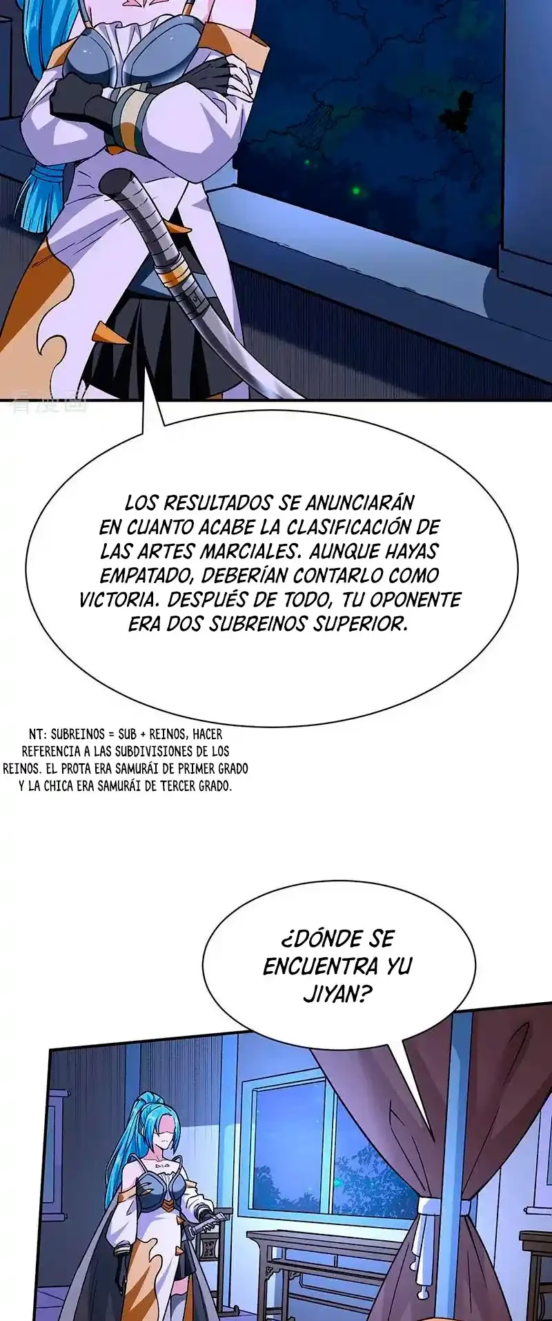 Reinado de las artes marciales capítulo 292, página 12