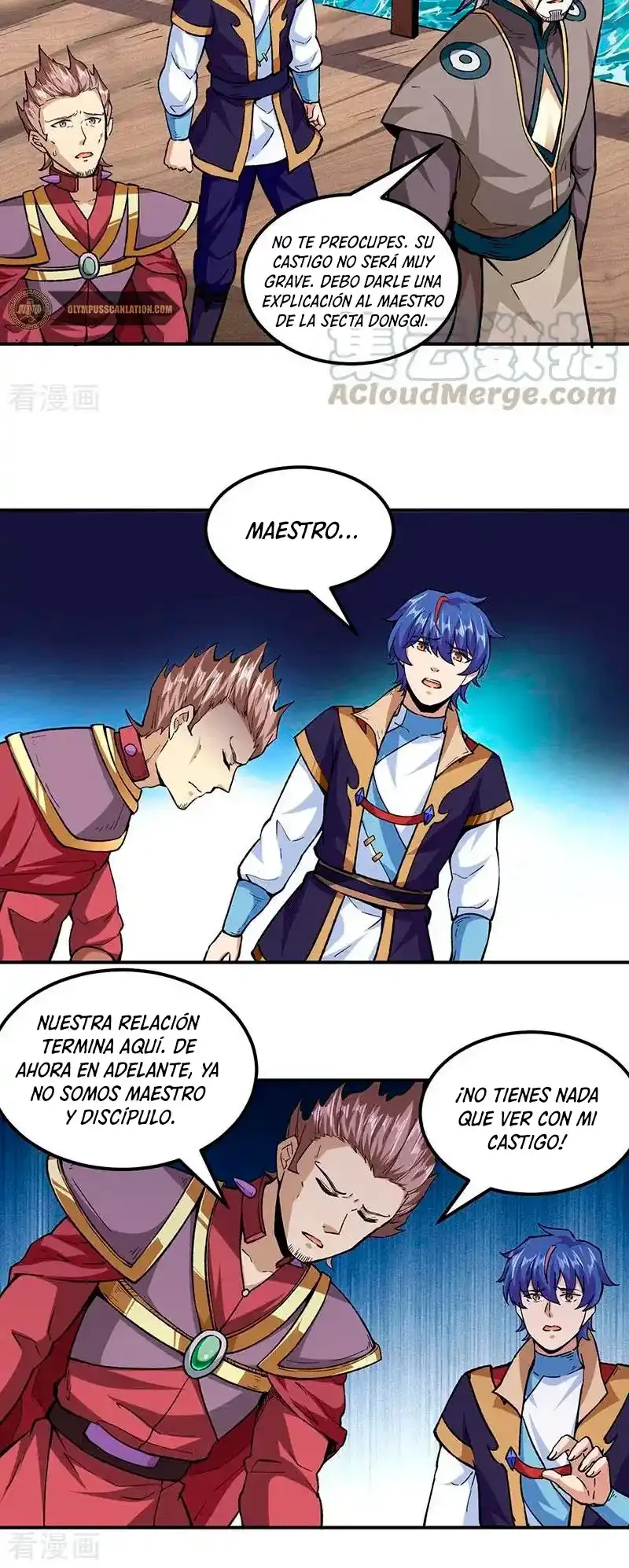 Reinado de las artes marciales capítulo 295, página 9