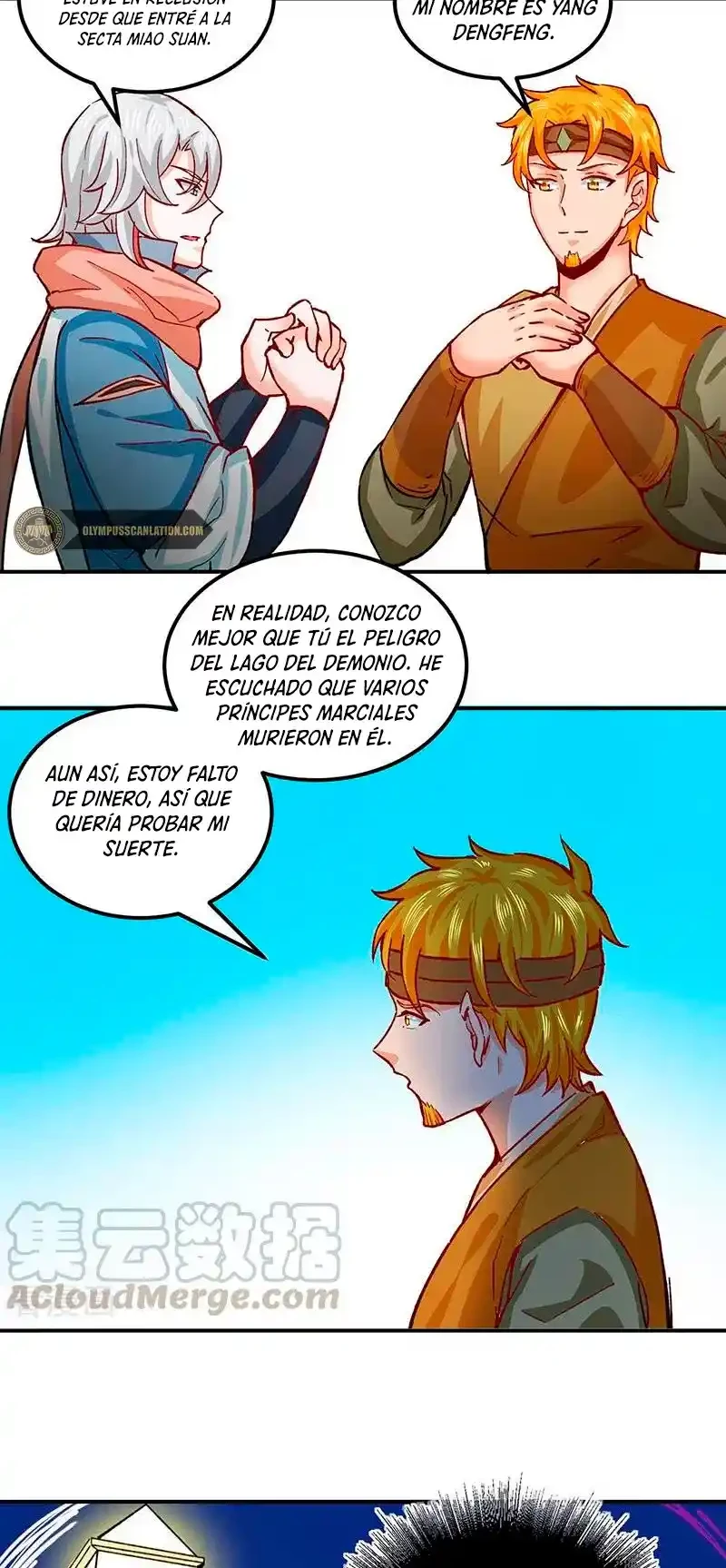 Reinado de las artes marciales capítulo 299, página 22