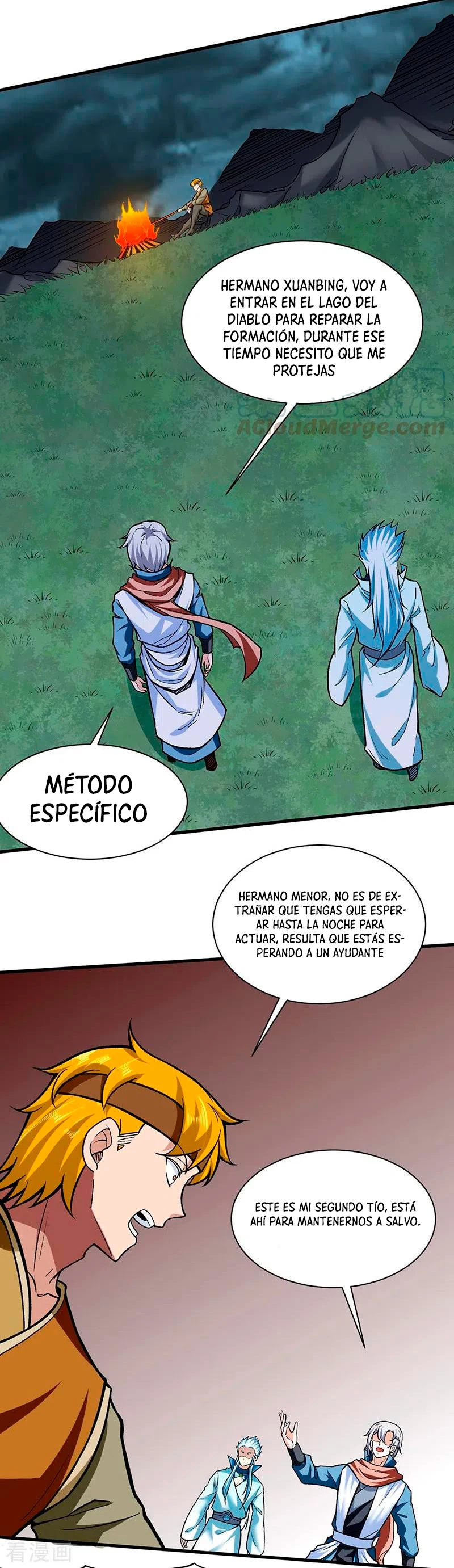 Reinado de las artes marciales capítulo 301, página 18