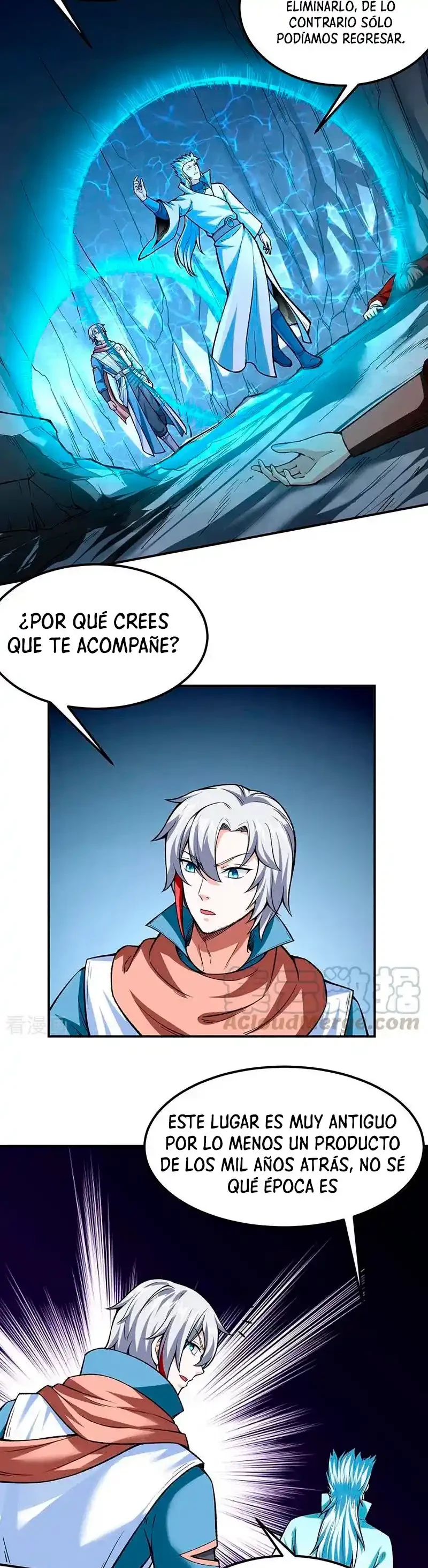 Reinado de las artes marciales capítulo 302, página 8